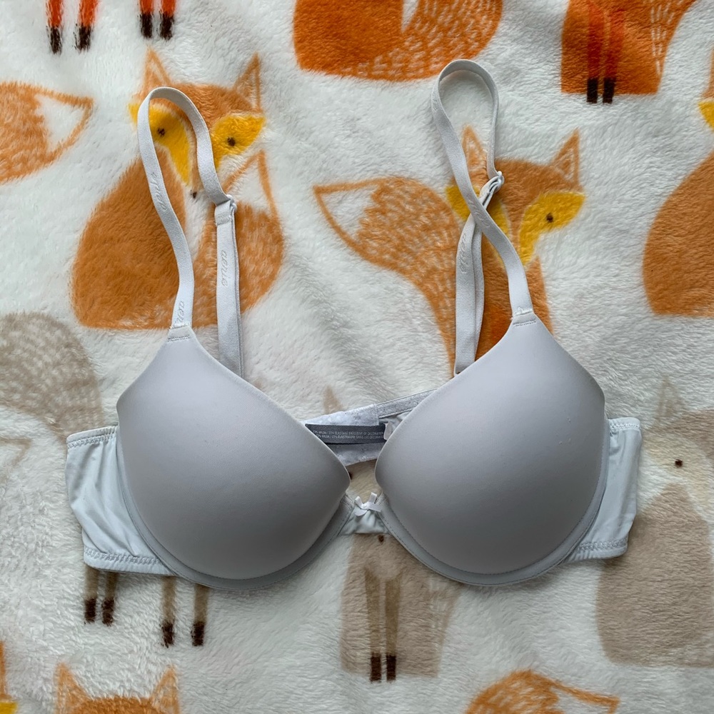 Women’s aerie White Lightly Lined bra, 34B, White